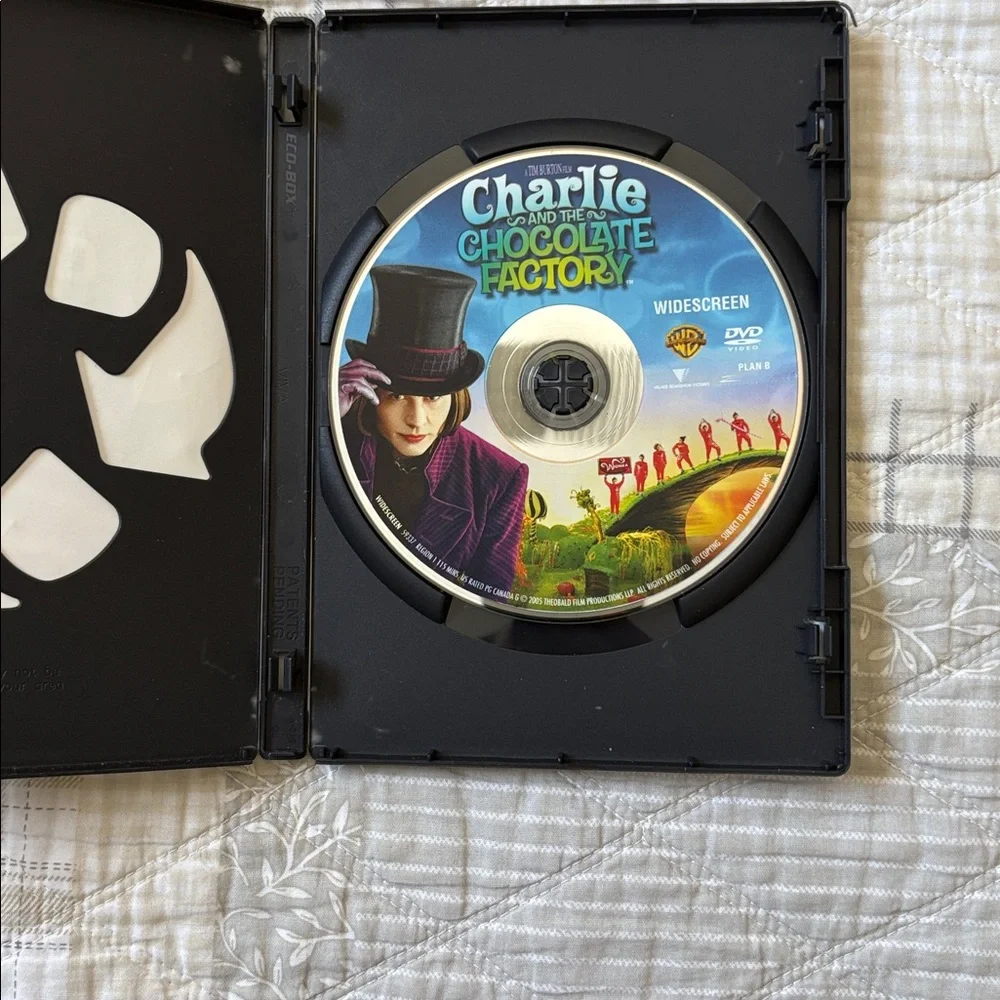 Charlie and the Chocolate Factory DVD